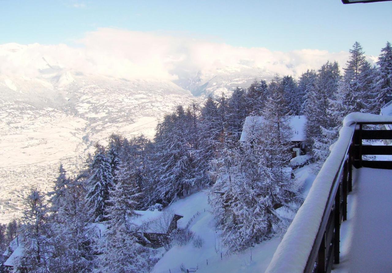Pracondu 1 Outdoor & Fun Appartement 1 Chambre Superieur Avec Balcon By Alpvision Residences Nendaz Bagian luar foto