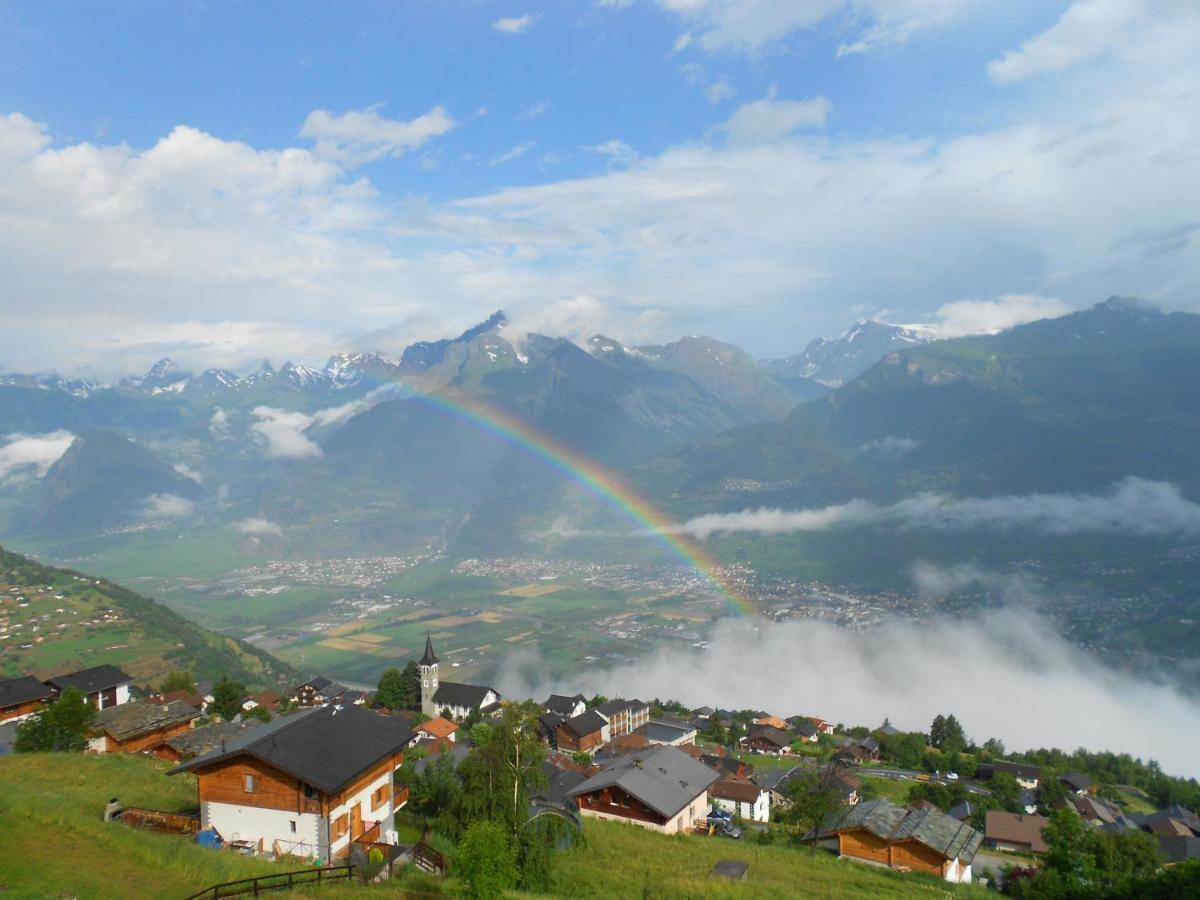 Pracondu 1 Outdoor & Fun Appartement 1 Chambre Superieur Avec Balcon By Alpvision Residences Nendaz Bagian luar foto