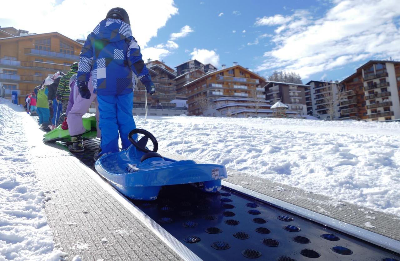 Pracondu 1 Outdoor & Fun Appartement 1 Chambre Superieur Avec Balcon By Alpvision Residences Nendaz Bagian luar foto