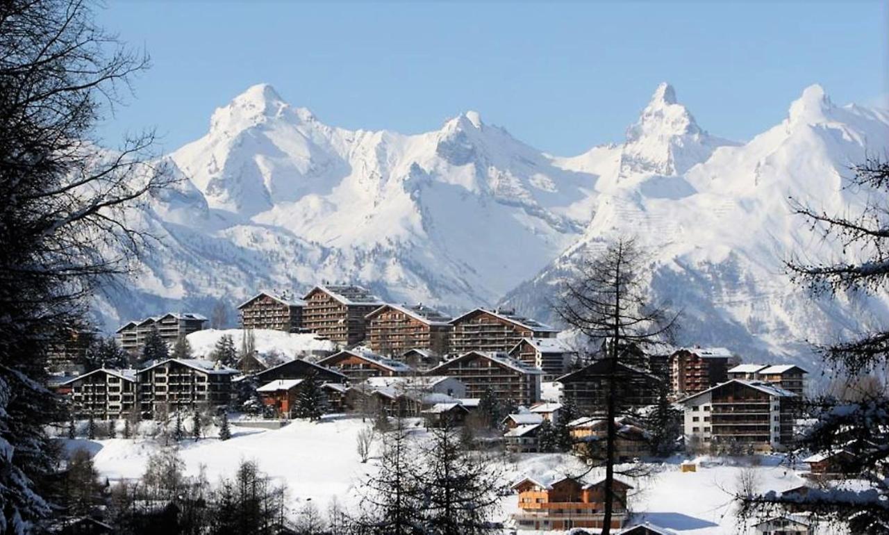 Pracondu 1 Outdoor & Fun Appartement 1 Chambre Superieur Avec Balcon By Alpvision Residences Nendaz Bagian luar foto