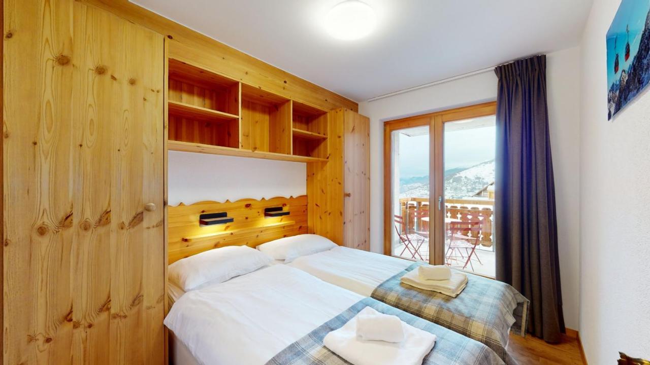 Pracondu 1 Outdoor & Fun Appartement 1 Chambre Superieur Avec Balcon By Alpvision Residences Nendaz Bagian luar foto