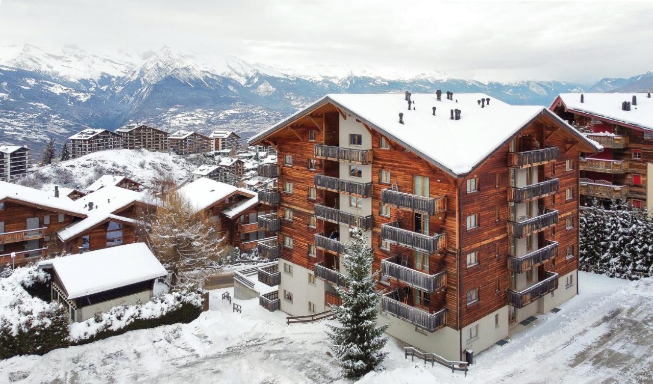 Pracondu 1 Outdoor & Fun Appartement 1 Chambre Superieur Avec Balcon By Alpvision Residences Nendaz Bagian luar foto