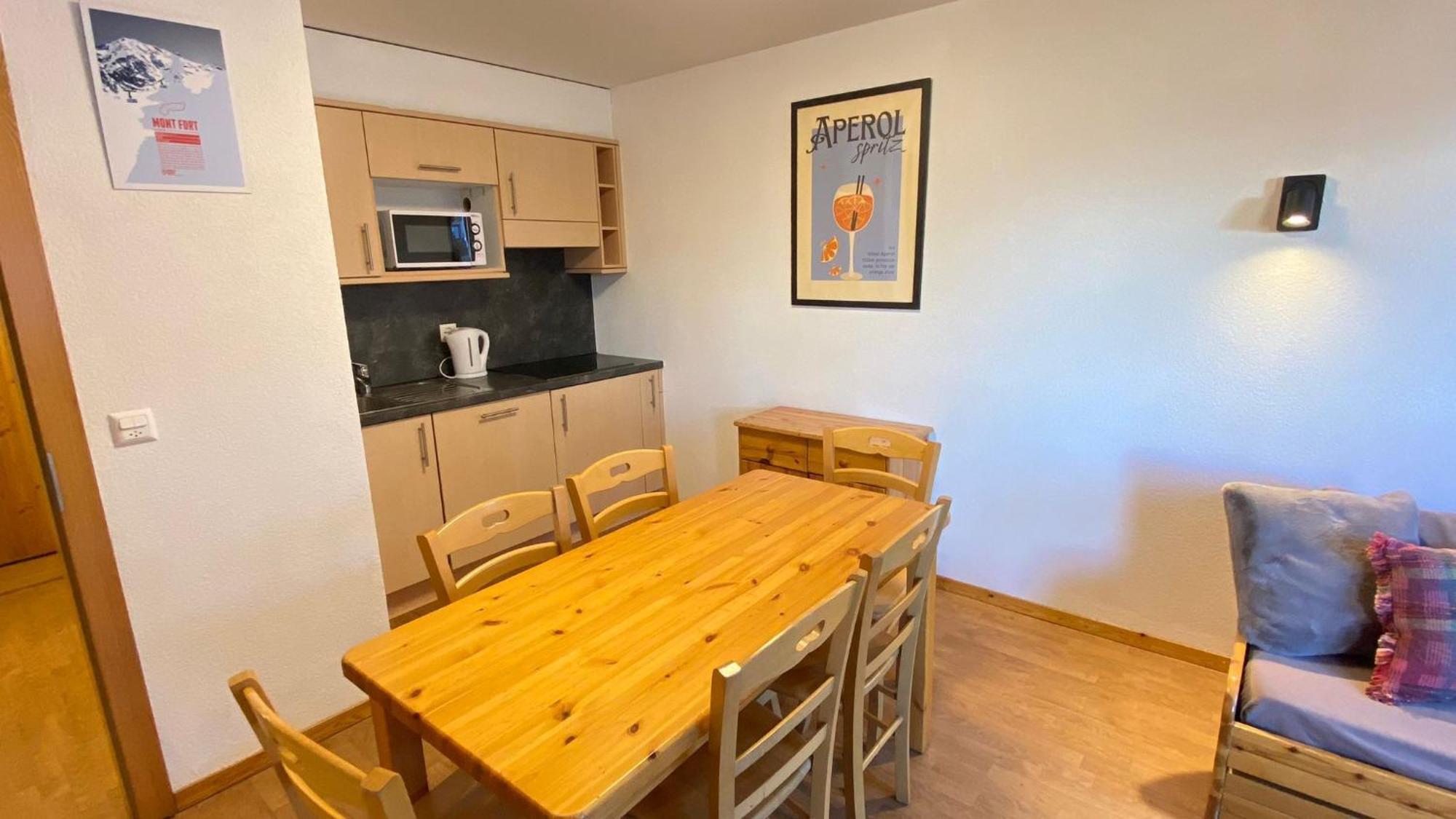 Pracondu 1 Outdoor & Fun Appartement 1 Chambre Superieur Avec Balcon By Alpvision Residences Nendaz Bagian luar foto