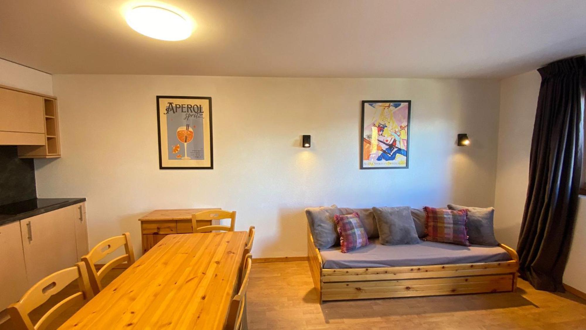 Pracondu 1 Outdoor & Fun Appartement 1 Chambre Superieur Avec Balcon By Alpvision Residences Nendaz Bagian luar foto